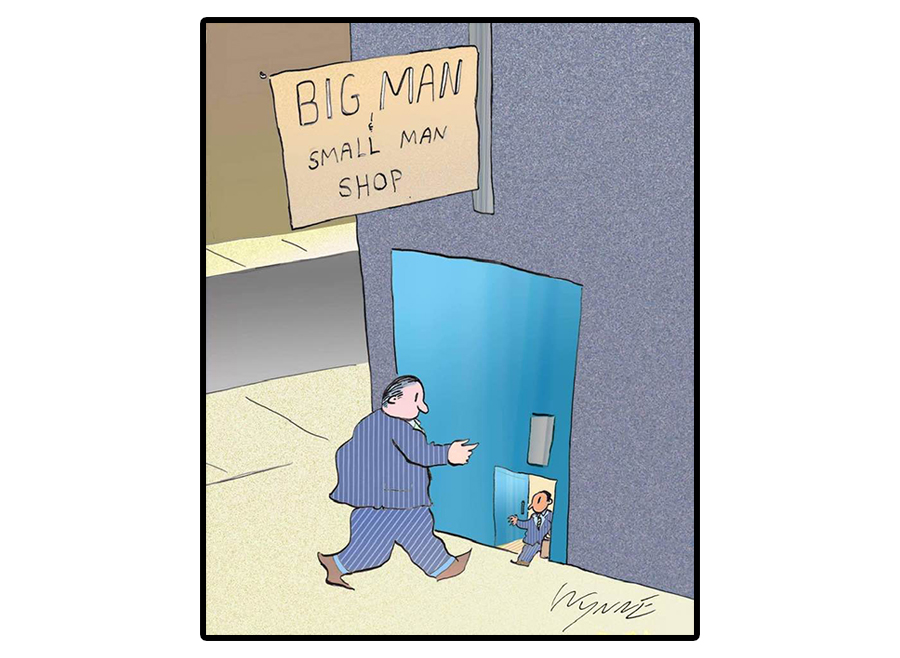 Cartoon by Terry Wynne