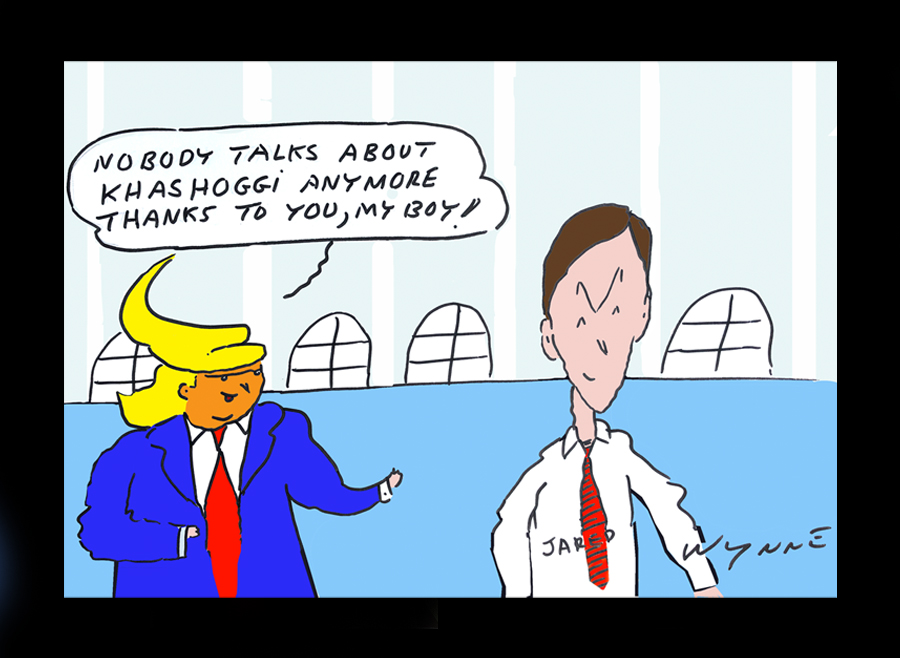 Cartoon about Donald Trump by Terry Wynne