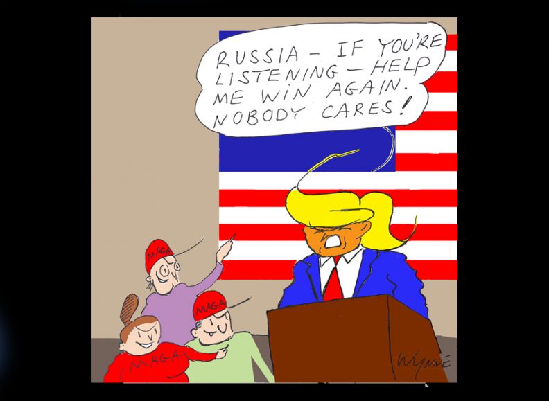 Cartoon by Terry Wynne