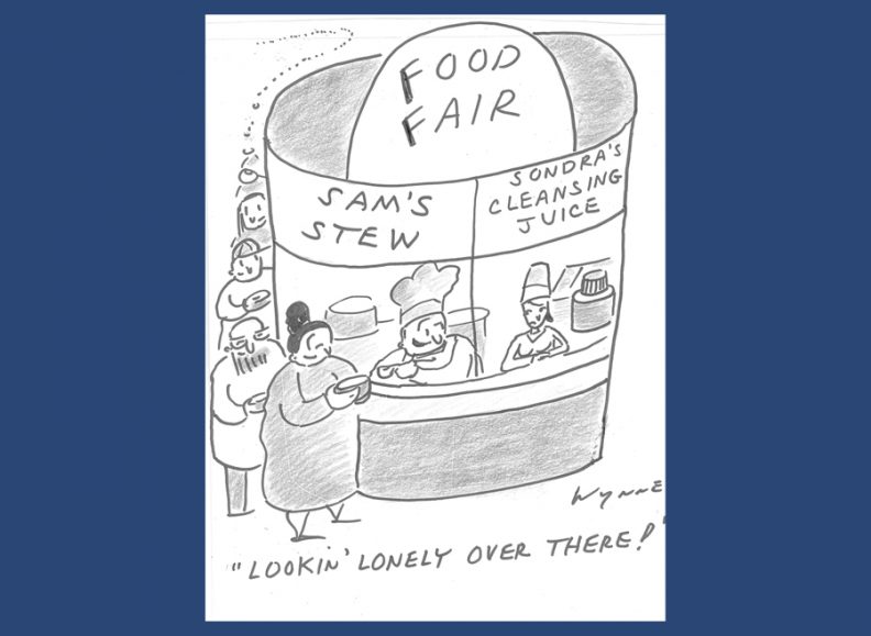 Cartoon by Terry Wynne