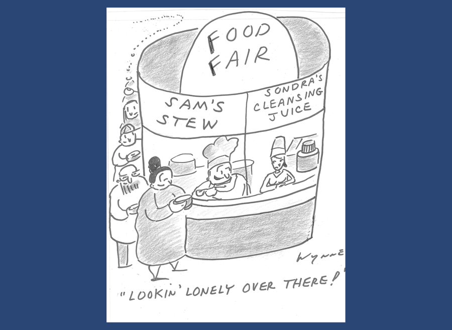 Cartoon by Terry Wynne